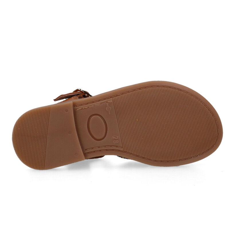 Beberlis Sandales en Cognac pour filles (323451)