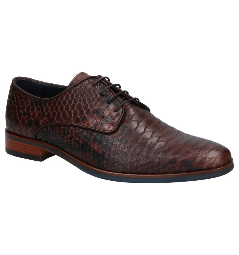 Via Borgo Chaussures classiques en Marron en cuir (273001)