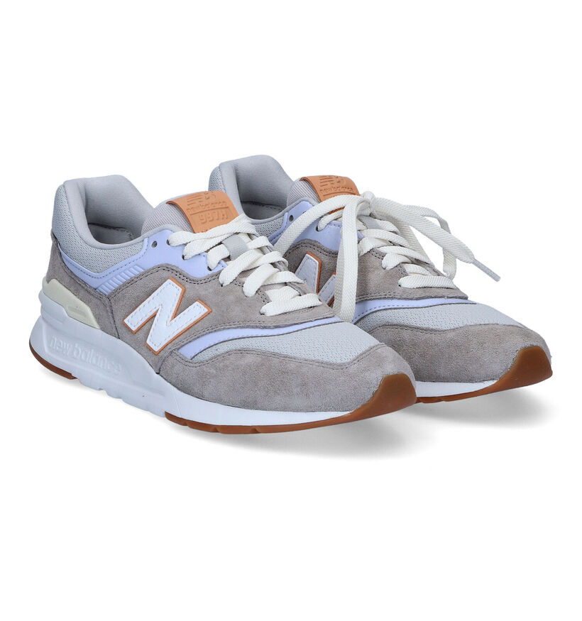 New Balance CW997 Baskets en Gris en simili cuir (301912)