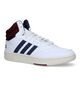 adidas Hoops 3.0 Mid Baskets en Blanc pour hommes (319019)