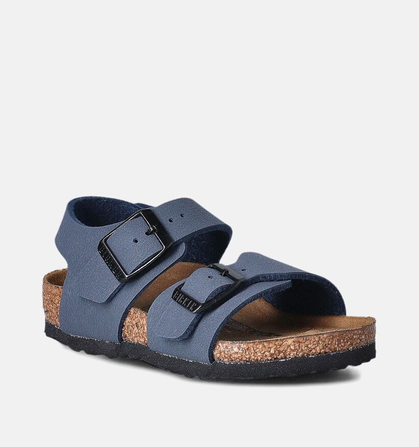 Birkenstock New York Blauwe Sandalen voor jongens, meisjes (352398)