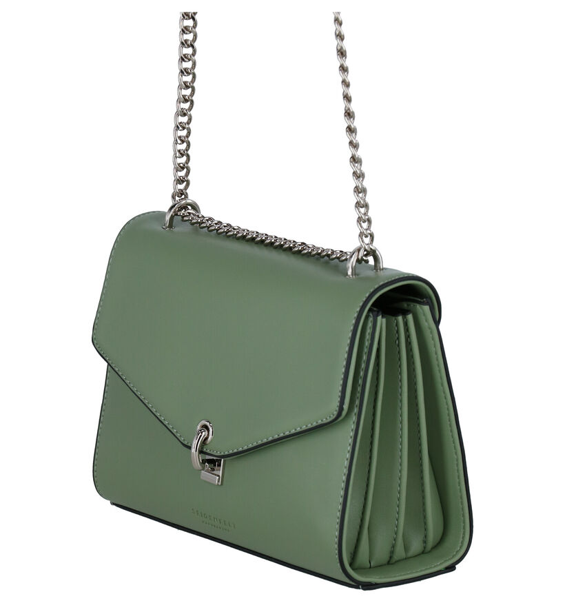 Seidenfelt Kisa Zwarte Crossbody Tas in kunstleer (263645)