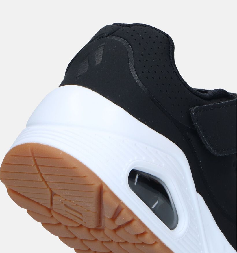 Skechers Uno Air Blitz Zwarte Sneakers voor jongens (327976)