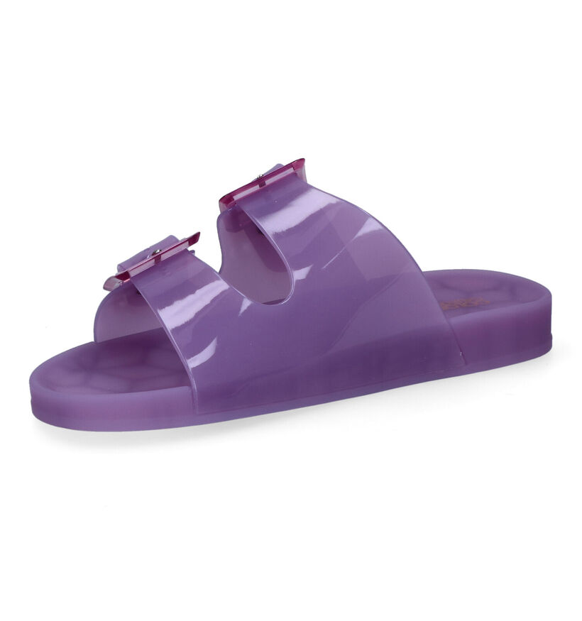 Colors of California Claquettes en Violet pour femmes (307075)