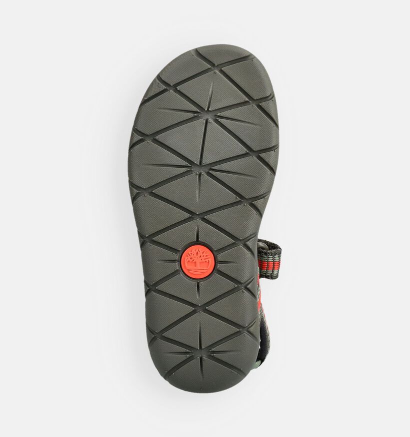 Timberland Perkins Row 2 Webbing Sandales d'eau en Vert kaki pour gar&ccedil;ons (368902)