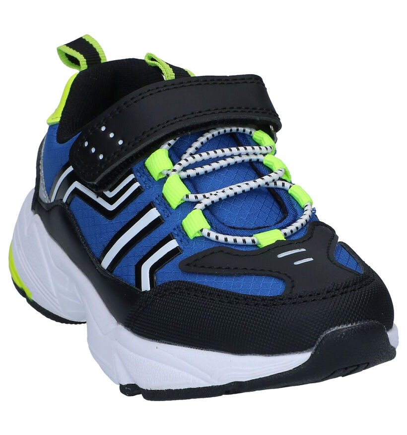 Milo & Mila Blauwe Sneakers in stof (289350)