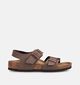 Birkenstock New York Sandales en Marron pour filles, gar&ccedil;ons (368287)