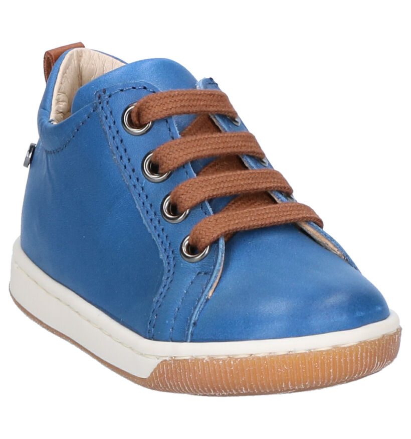 Falcotto Haley Chaussures Hautes en Bleu en cuir (275675)