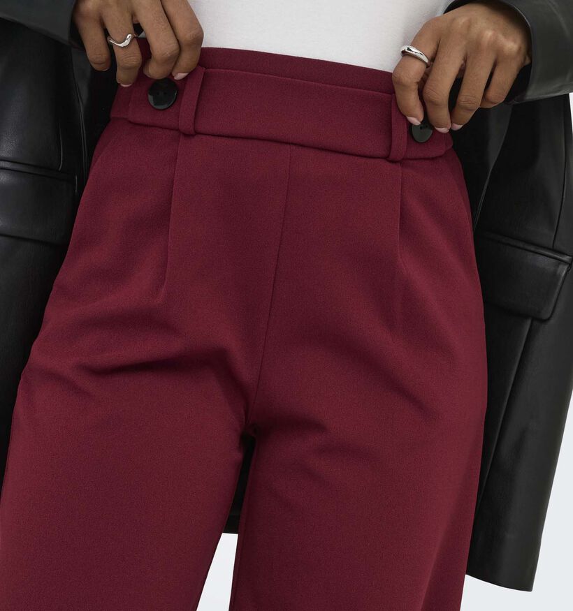 JDY Lange Broek L30 Bordeaux voor dames (359864)