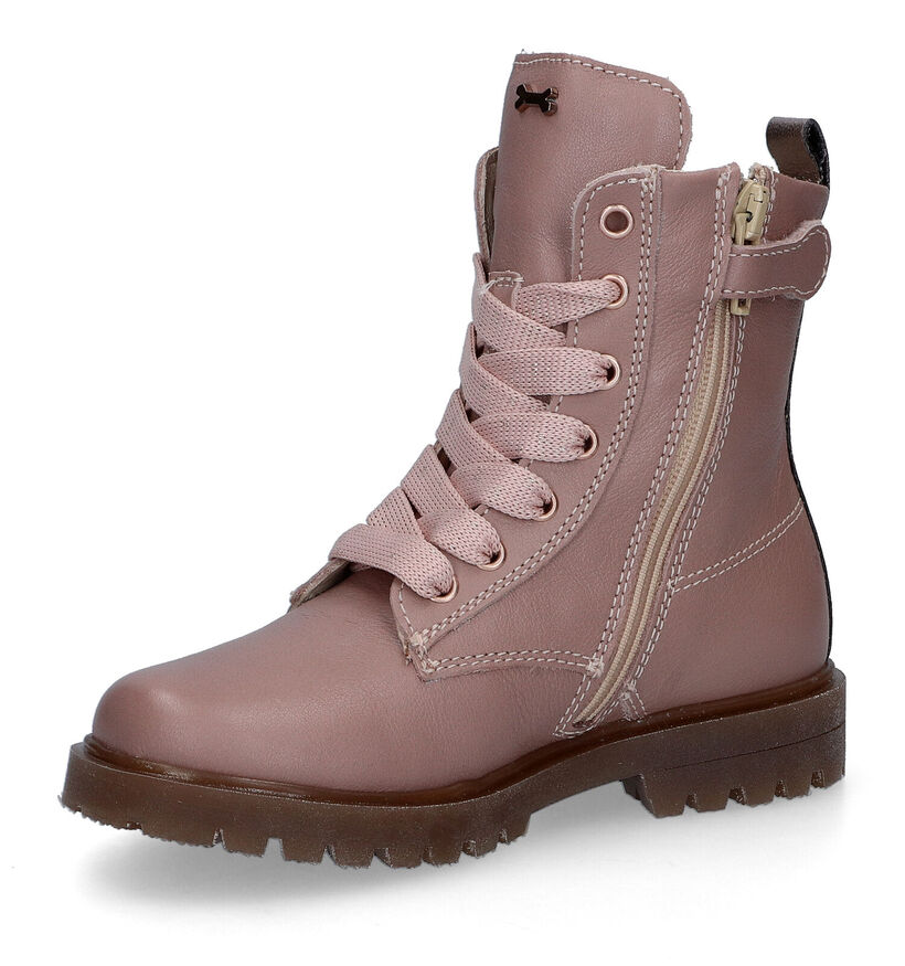 STONES and BONES Nasir Beige Bottines in leer (313928)
