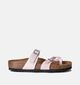 Birkenstock Mayari Embossed Roze Slippers voor dames (350851)