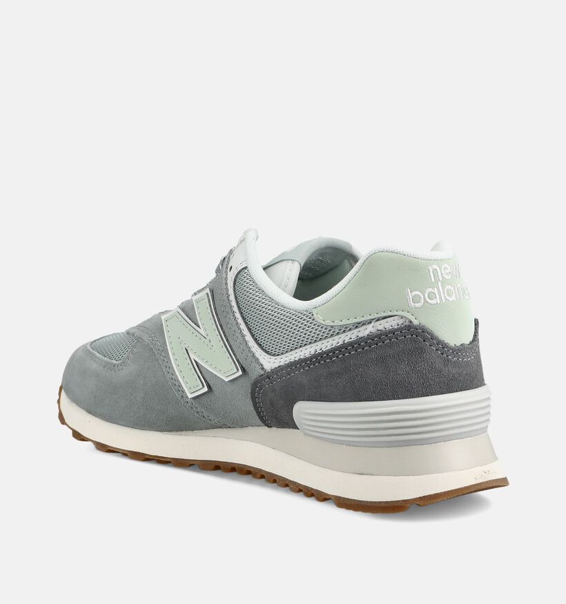 New Balance 574 Grijze Sneakers voor dames (374983) - geschikt voor steunzolen