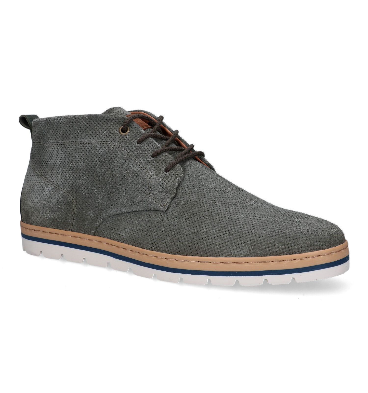 Bullboxer Kaki Hoge Veterschoenen Heren Hoge schoenen Online