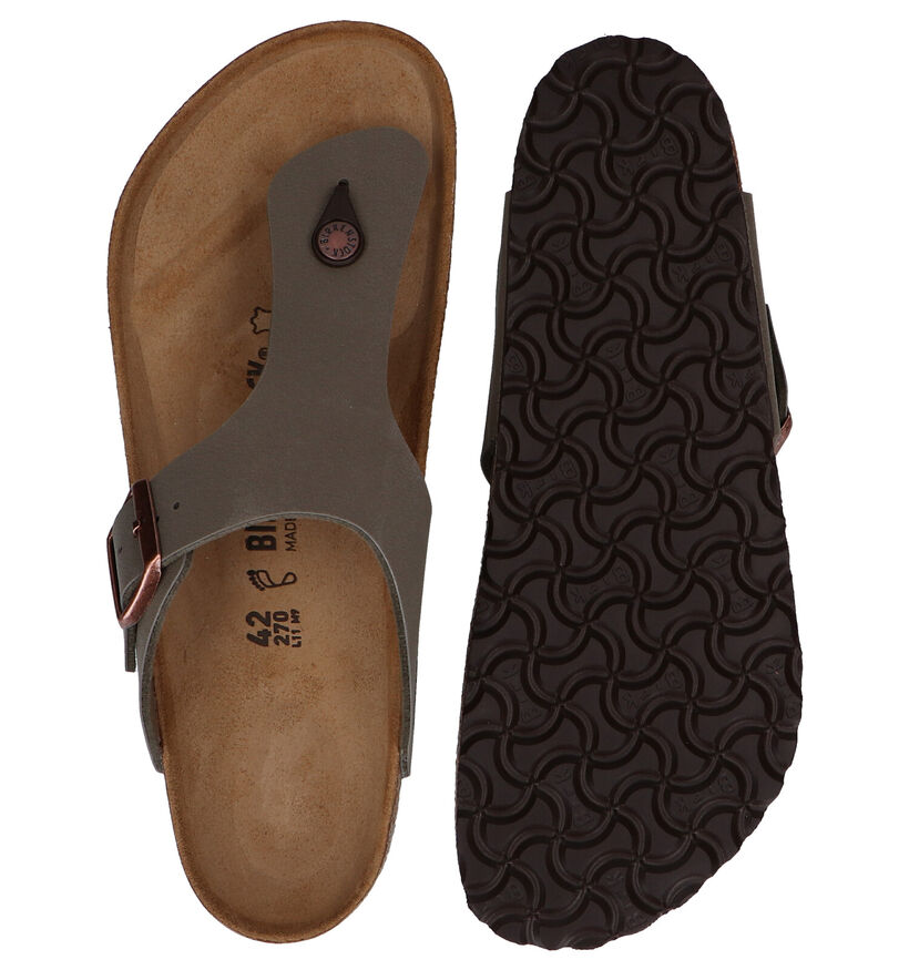 Birkenstock Ramses Zwarte Teenslippers voor heren (322799)