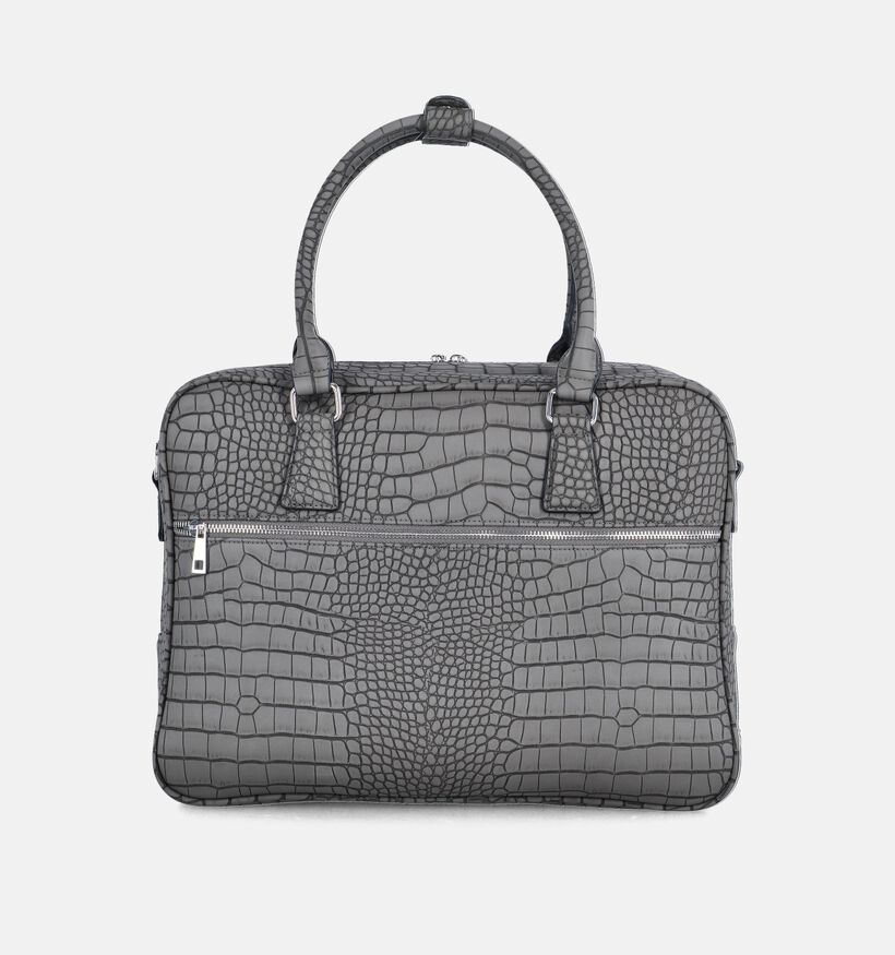 Olivia Lauren Maxine Sac ordinateur Croco en Gris Olivia Lauren Maxine Sac ordinateur Croco en Gris pour femmes (373504)