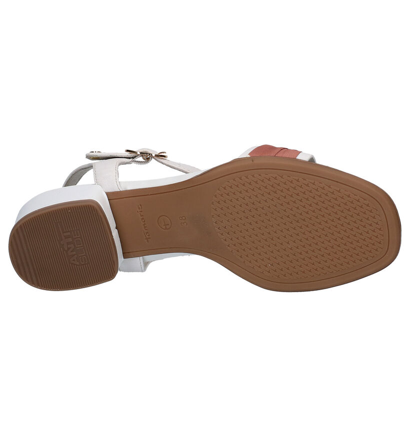 Tamaris TOUCH it Witte Sandalen in leer (270117)