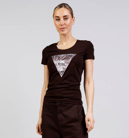 Guess T-shirts Beige/Bruin