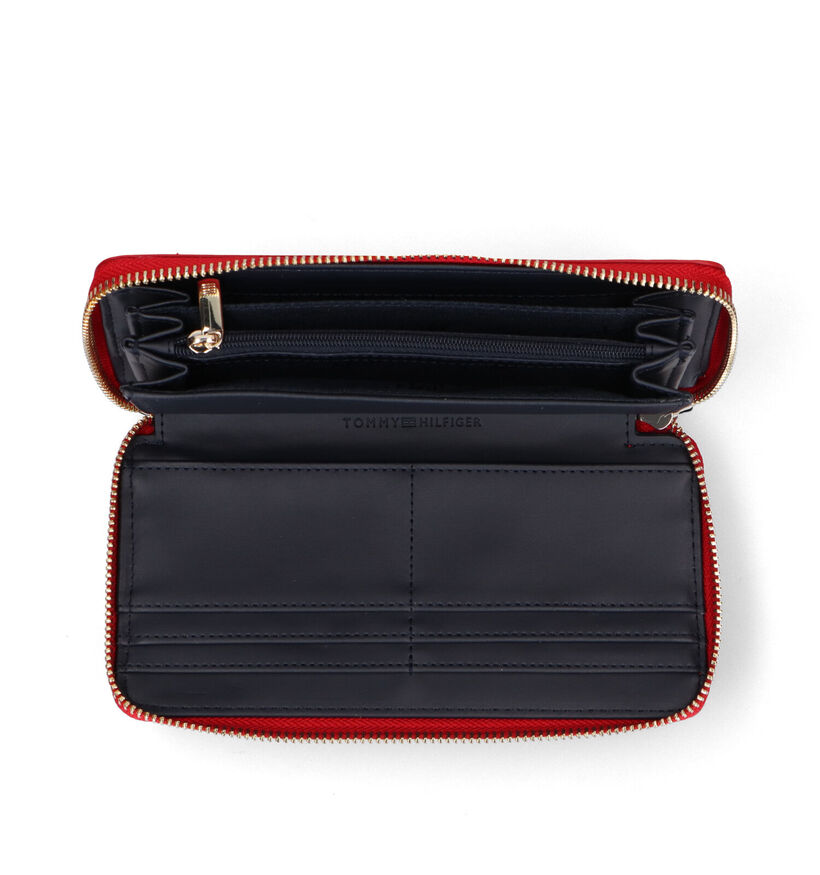 Tommy Hilfiger Iconic Portefeuille en Rouge pour femmes (300955)