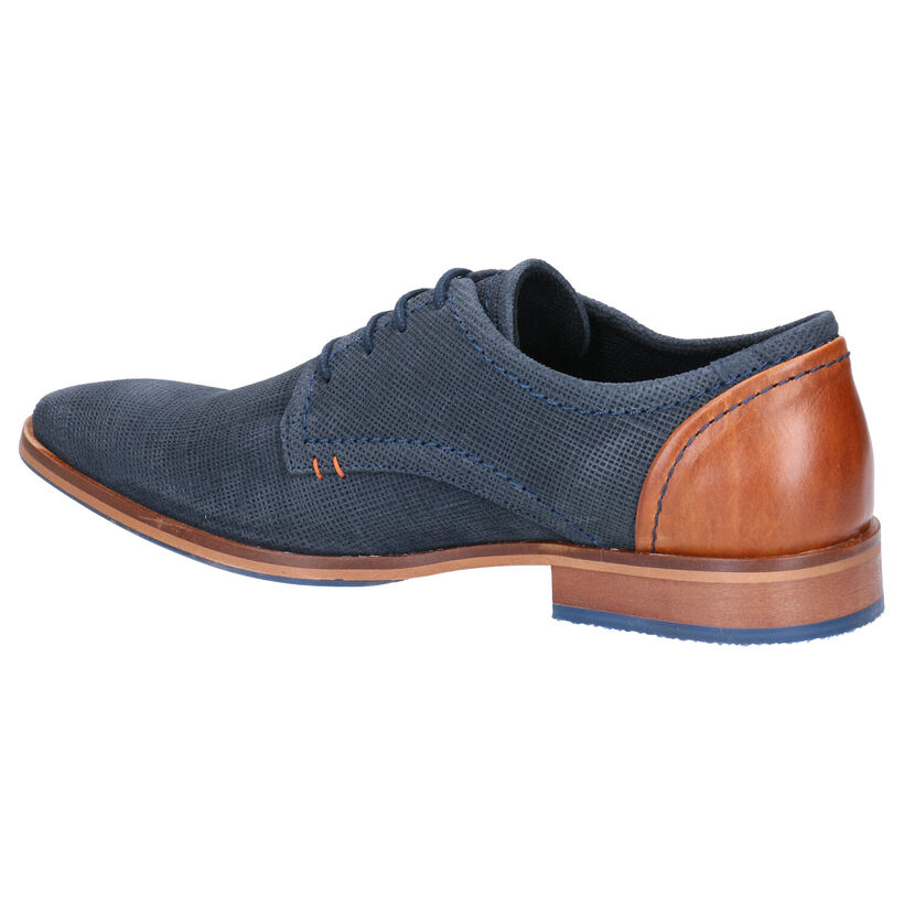 Bullboxer Chaussures habillées en Bleu foncé en cuir (280099)