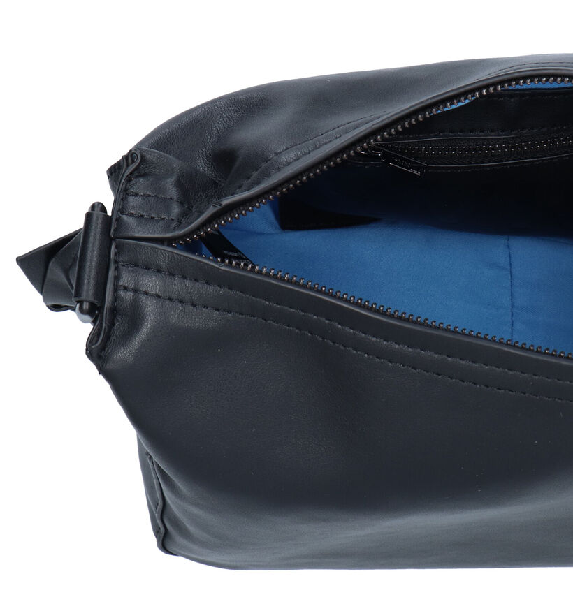 Hvisk Track Structure Zwarte Crossbody Tas in kunstleer (316687)