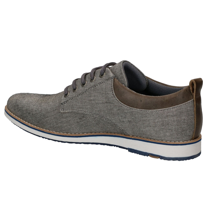 Bullboxer Chaussures habillées en Gris clair en cuir (267068)