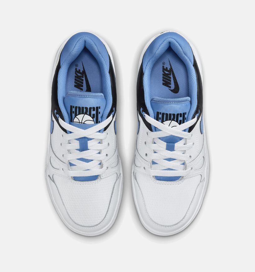 Nike Full Force Baskets en Blanc pour filles, garçons (350507)