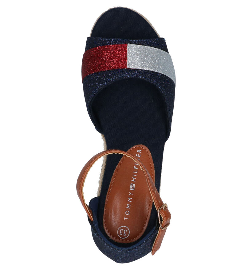 Donkerblauwe Sandalen Tommy Hilfiger in kunstleer (266551)