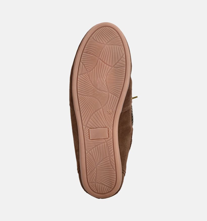 Poelman Vita Chaussures bateau en Marron pour femmes (380661)