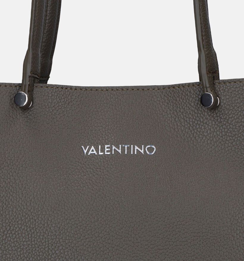 Valentino Handbags Parka Cabas avec fermture éclair en Vert Kaki pour femmes (333498)