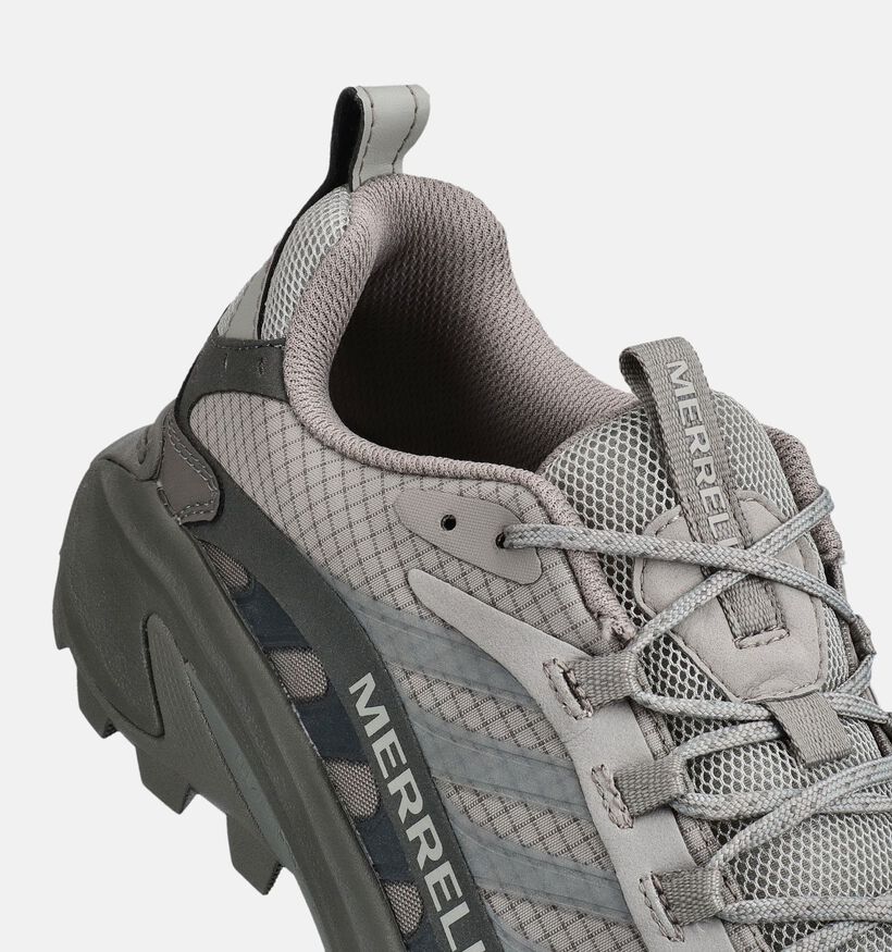 Merrell Moab Speed 2 Sport Grijze Wandelschoenen voor heren (368960) - geschikt voor steunzolen
