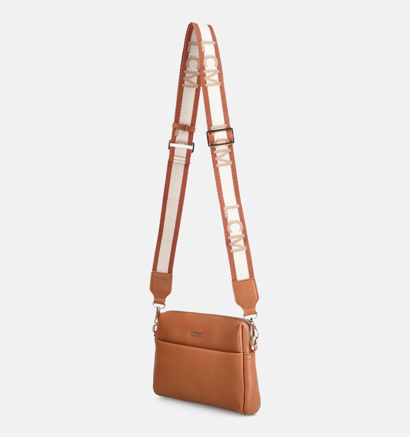 L.Credi Ruby Sac port&eacute; crois&eacute; en Cognac pour femmes (370910)