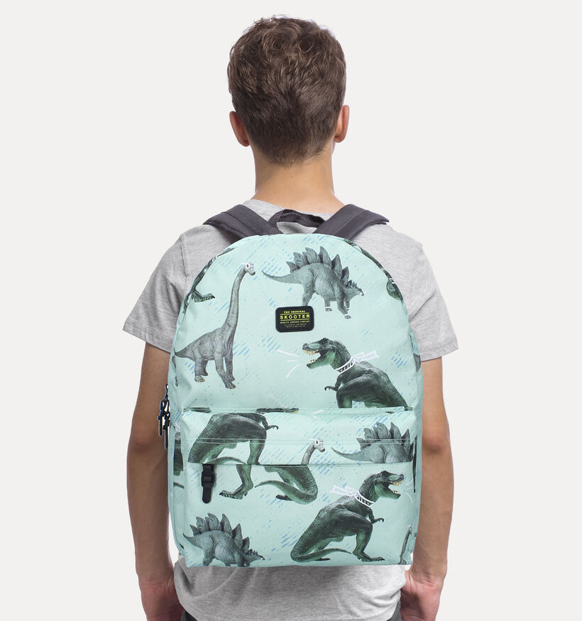 Skooter Blauwe Rugzak met dino's voor jongens (342523)