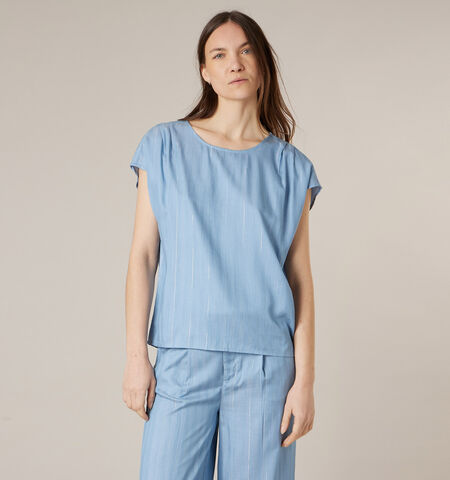 Deeluxe Original Blouses Blauw