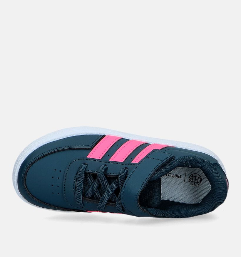 adidas Breaknet 2.0 EL Blauwe Sneakers voor meisjes (326898) - geschikt voor steunzolen