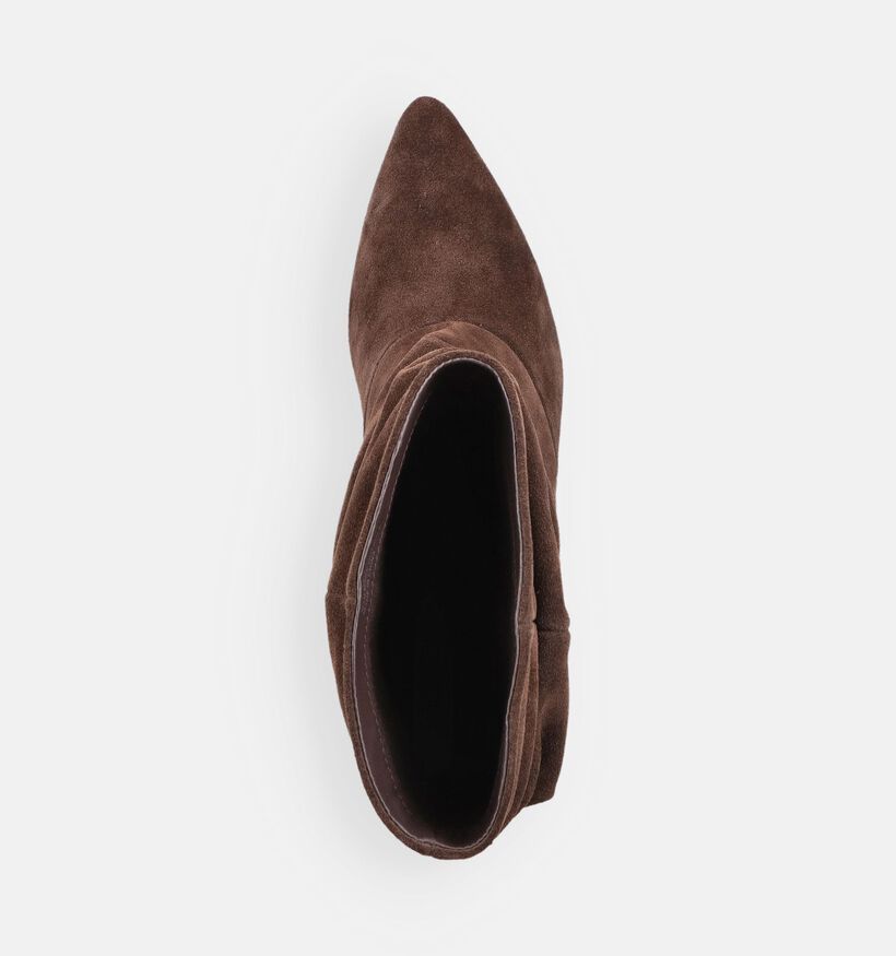 Poelman Bottes en Marron pour femmes (384348)