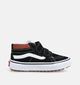 Vans SK8 MID Zwarte Sneakers met Velcro voor jongens, meisjes (376409)