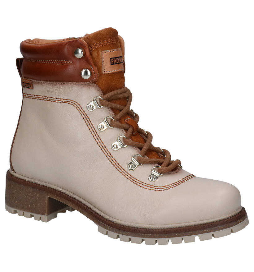 Pikolinos Aspe Beige Bottines in leer (298087)