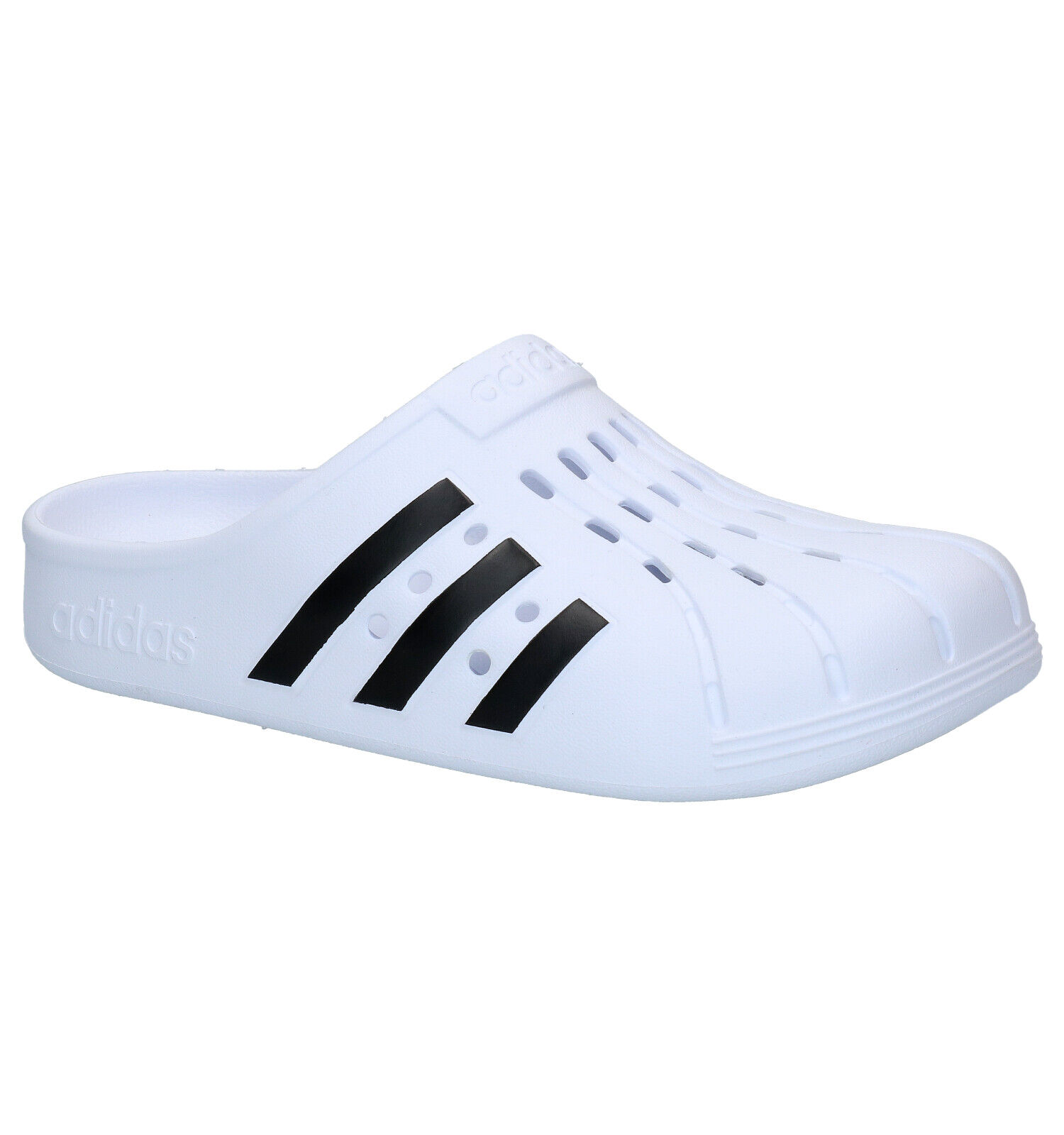 adidas Adilette Clog Witte Slippers Dames Slippers Online op TORFS.BE