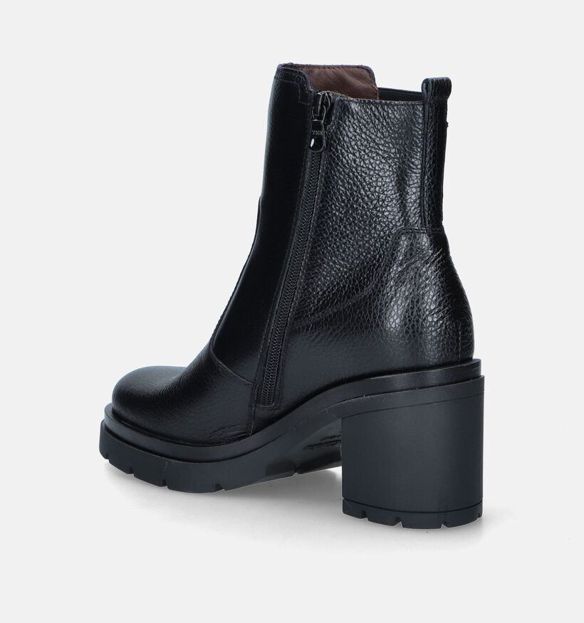 NeroGiardini Bottines avec talon carré en Noir pour femmes (347558)