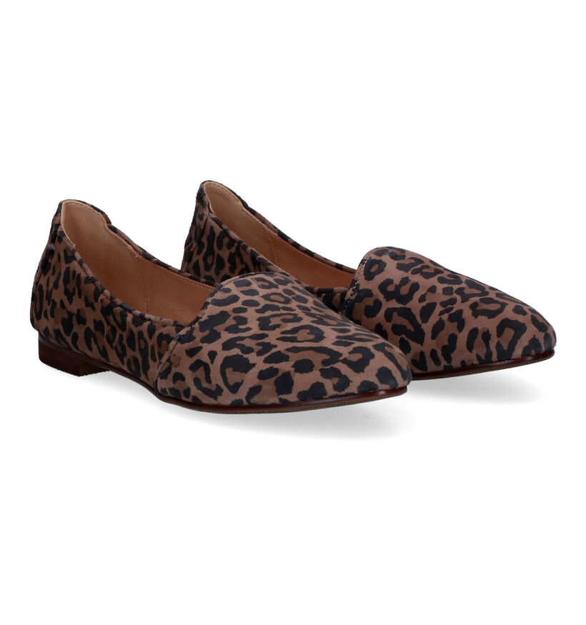 Poelman Loafers en Marron en nubuck (317508)