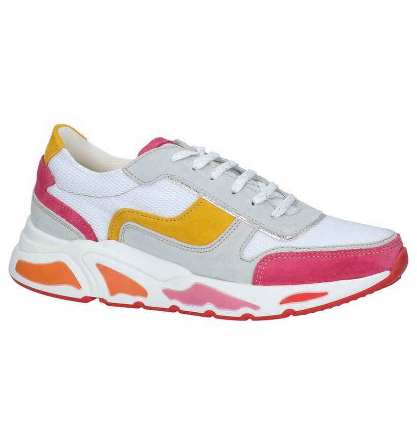 90's Sneakers Poelman Multikleur in daim (233588)