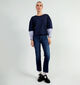 comma casual identity Straight leg jeans en Bleu pour femmes (345673)