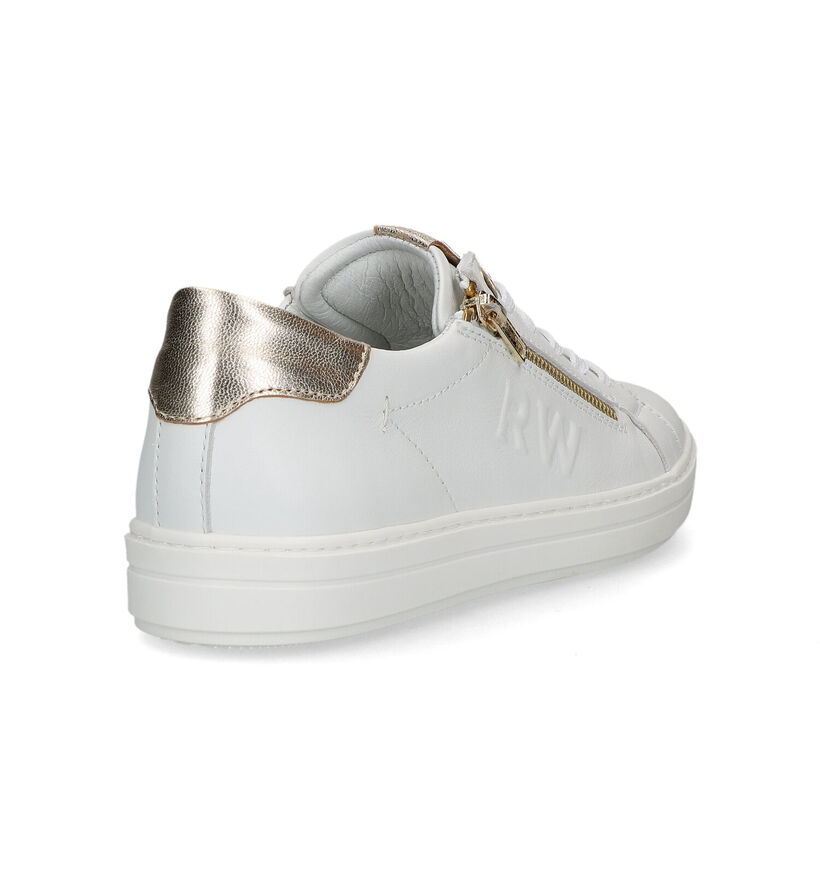 River Woods Liara Baskets en Blanc en cuir (322695)