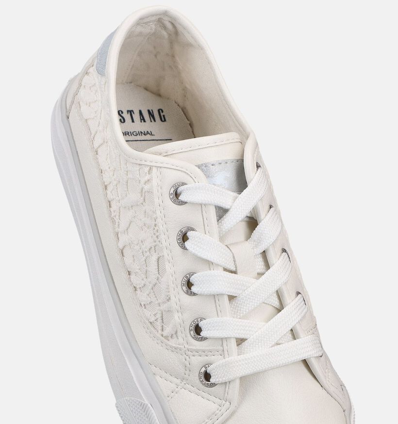 Mustang Witte Sneakers voor dames (372076)