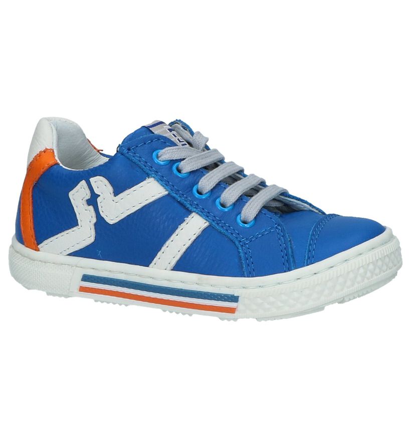 Blauwe FR By Romagnoli Sneakers in leer (211750)