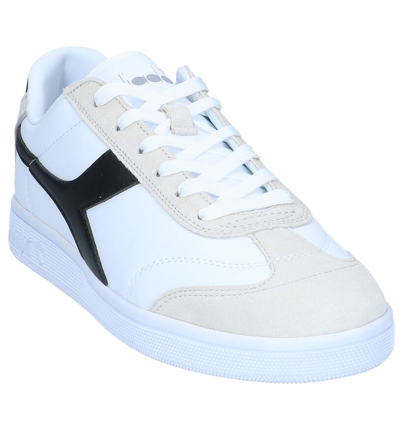 Witte Sneakers Diadora Kick P in kunstleer (239635)