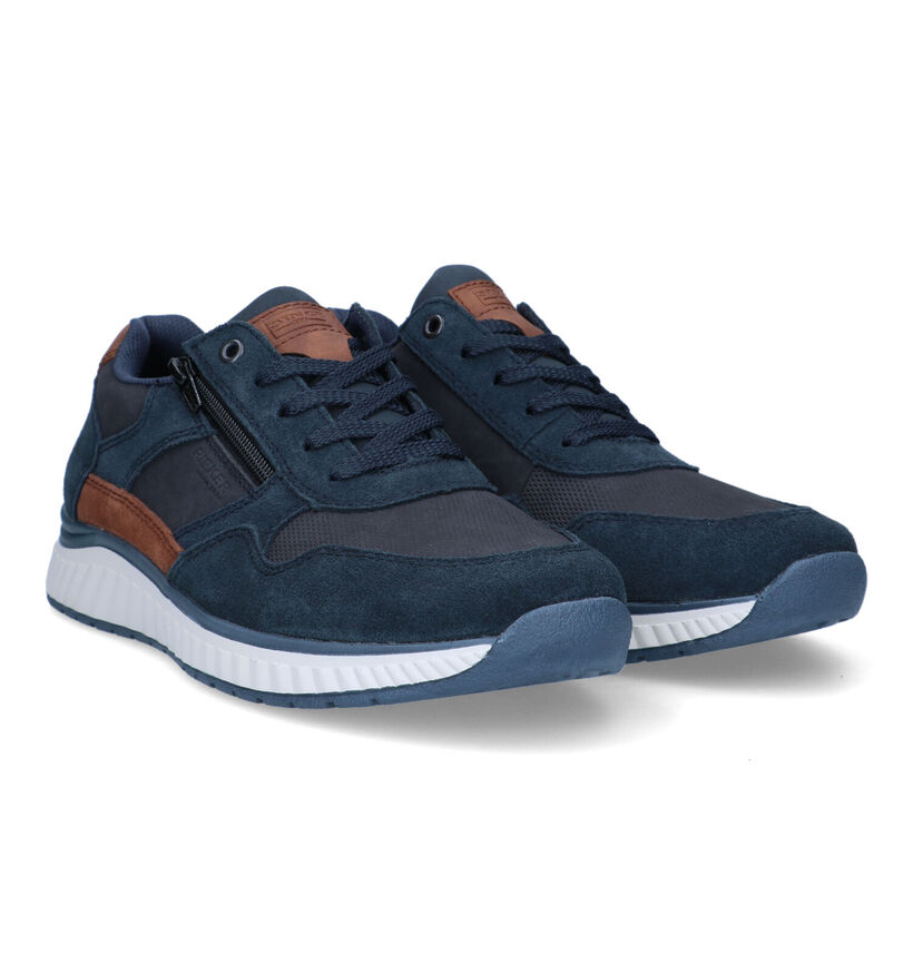 Rieker Chaussures à lacets en Bleu pour hommes (354802) - pour semelles orthopédiques