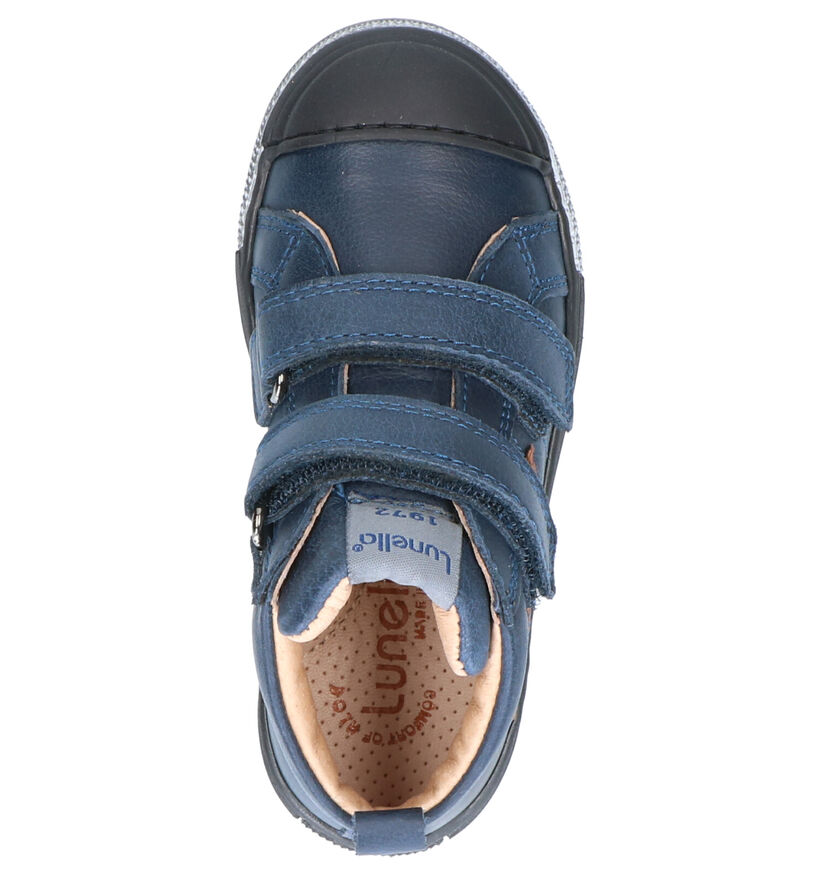 Lunella Chaussures hautes en Bleu en cuir (258996)