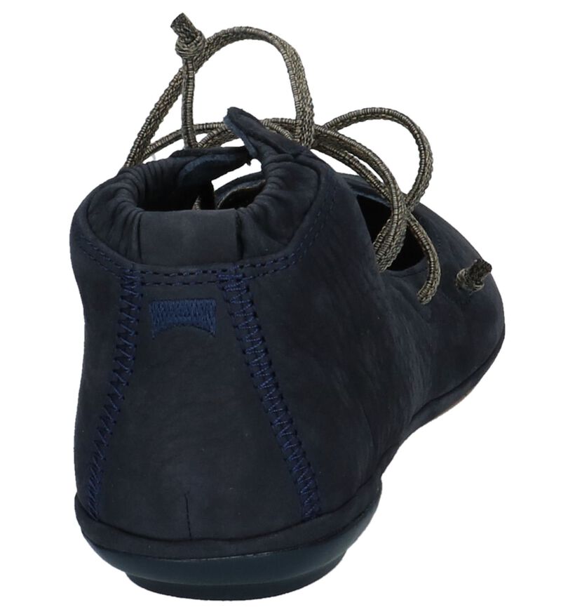 Camper Chaussures slip-on en Noir en cuir (243852)