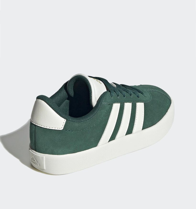 adidas VL Court 3.0 Groene Sneakers voor jongens, meisjes (343222)